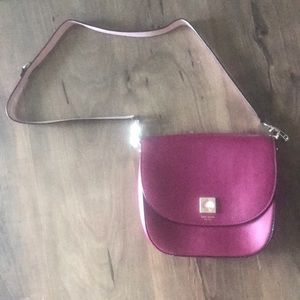 Kate Spade bag - used once! Beautiful burgundy.